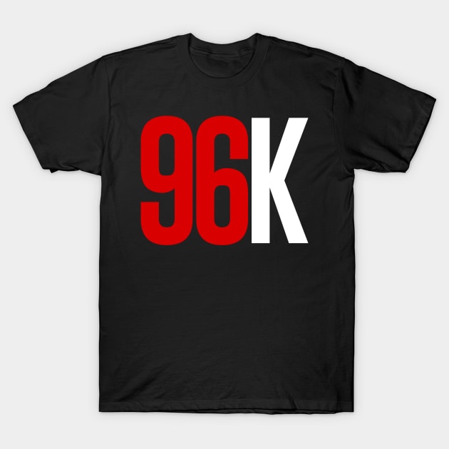 96k (2) T-Shirt by byebyesally